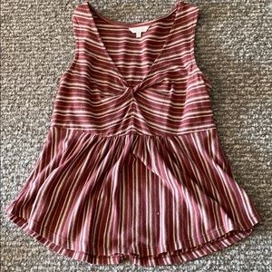 Lucky Brand twist front tank